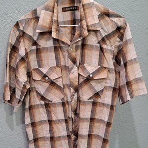 Mens Roper Button Down Shirt